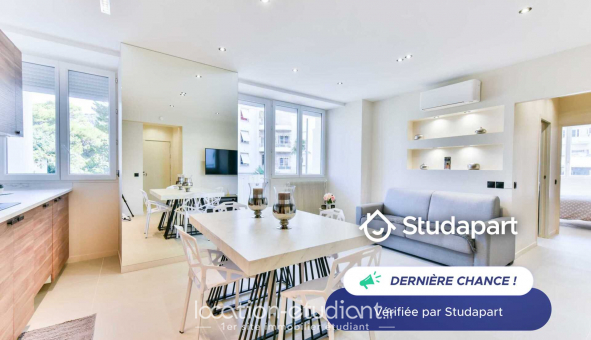Logement tudiant Location T2 Meublé Cannes (06400)