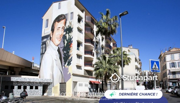 Logement tudiant T2 à Cannes (06400)