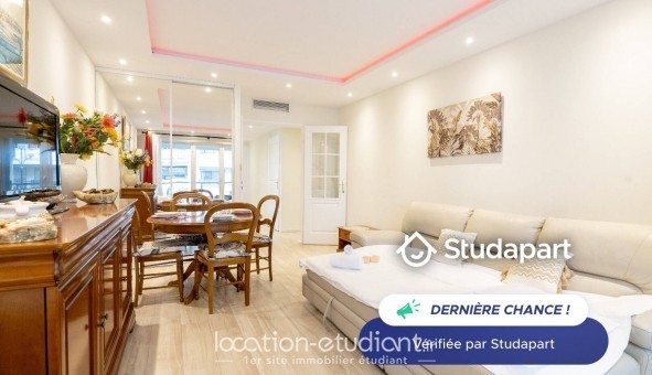 Logement tudiant T2 à Cannes (06400)