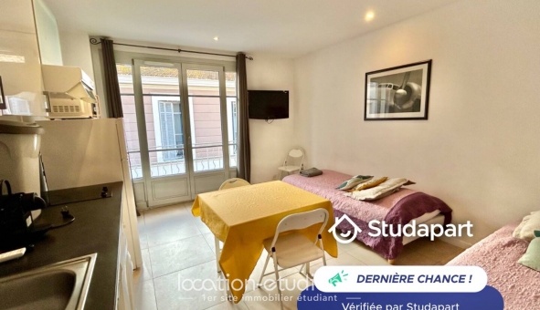 Logement tudiant T2 à Cannes (06400)