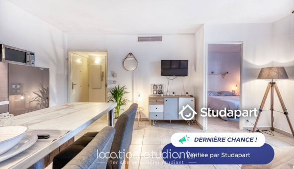 Logement tudiant T2 à Cannes (06400)