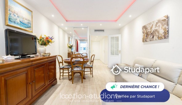 Logement tudiant Location T2 Meublé Cannes (06400)