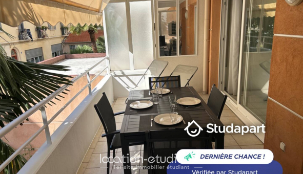 Logement �tudiant T2 &agrave; Cannes (06400)