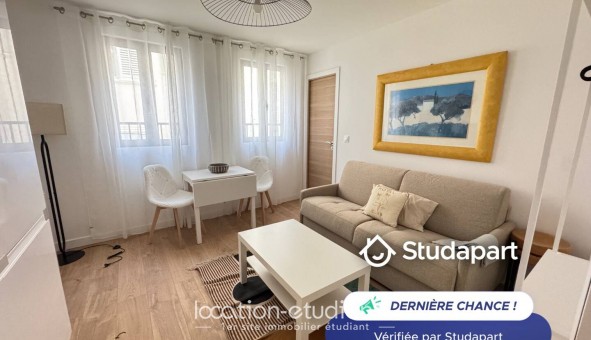 Logement �tudiant T2 &agrave; Cannes (06400)