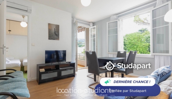 Logement étudiant T2 &agrave; Cannes (06400)