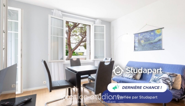Logement étudiant T2 &agrave; Cannes (06400)