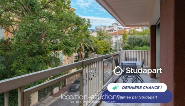 Logement �tudiant T2 &agrave; Cannes (06400)