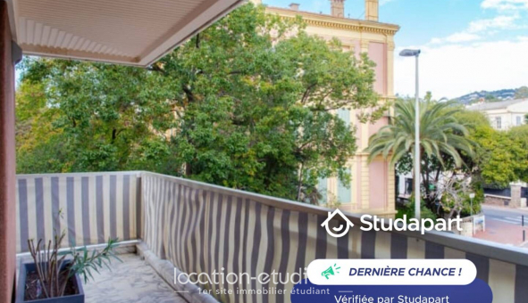 Logement �tudiant T2 &agrave; Cannes (06400)