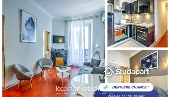 Logement �tudiant Location T2 Meubl&eacute; Cannes (06400)