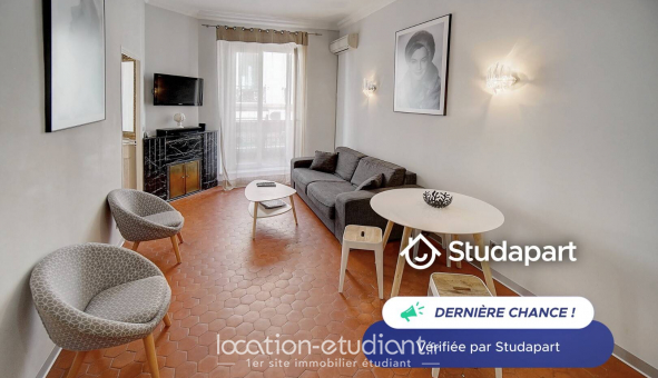 Logement �tudiant T2 &agrave; Cannes (06400)