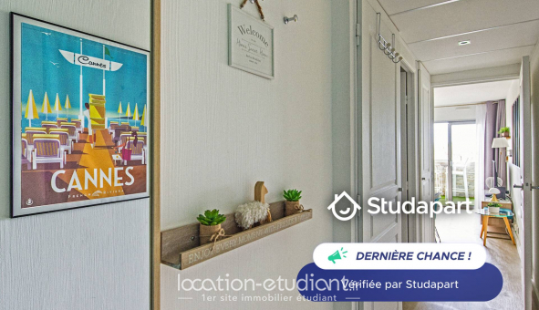 Logement �tudiant T2 &agrave; Cannes (06400)