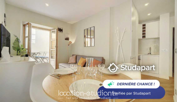 Logement �tudiant Location T2 Meubl&eacute; Cannes (06400)