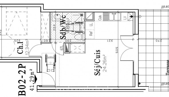 Logement �tudiant T2 &agrave; Carpiquet (14650)