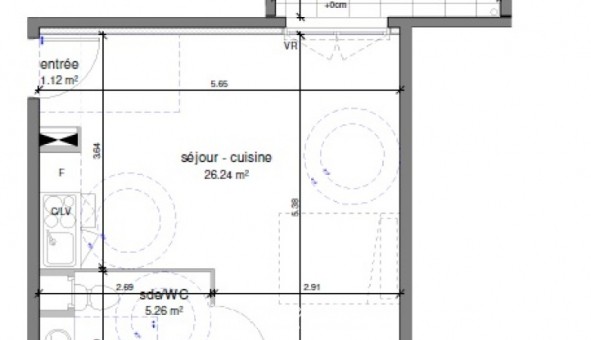 Logement tudiant T2 à Castelnau le Lez (34170)