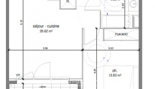 Logement tudiant T2 à Castelnau le Lez (34170)