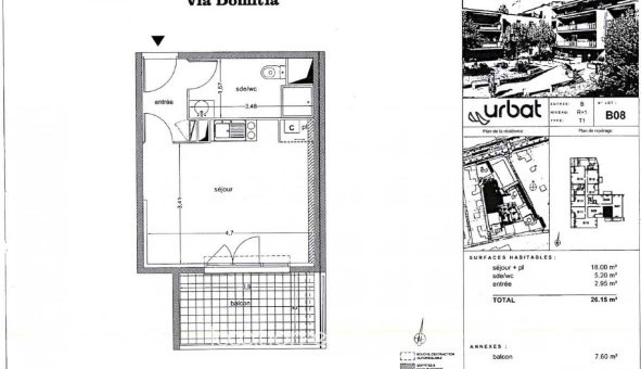 Logement tudiant T2 à Castelnau le Lez (34170)