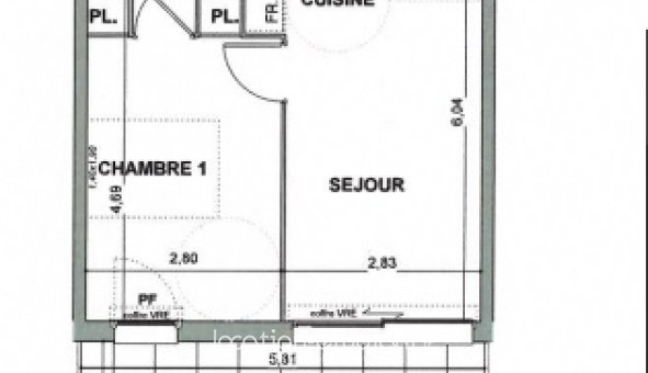 Logement �tudiant Location T2 Vide Cavalaire sur Mer (83240)