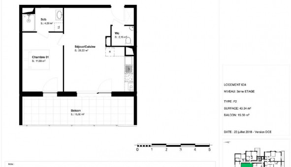 Logement �tudiant T2 &agrave; Cernay (68700)