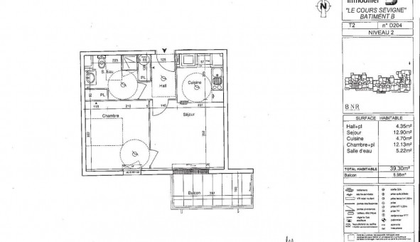 Logement tudiant T2 à Cesson Svign (35510)