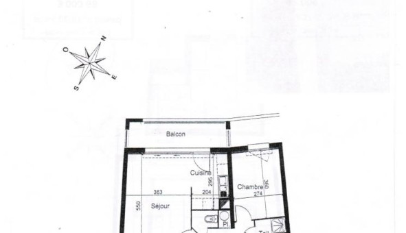 Logement �tudiant T2 &agrave; Cesson S�vign� (35510)