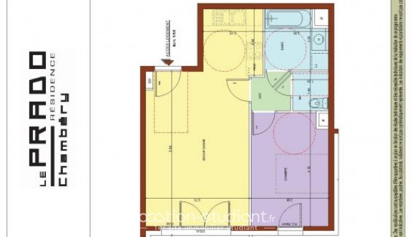 Logement tudiant T2 à Chambry (73000)