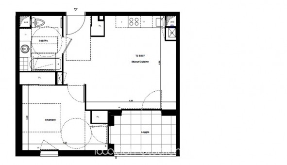 Logement tudiant T2 à Chambry (73000)