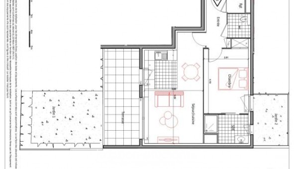 Logement �tudiant T2 &agrave; Chartres (28000)