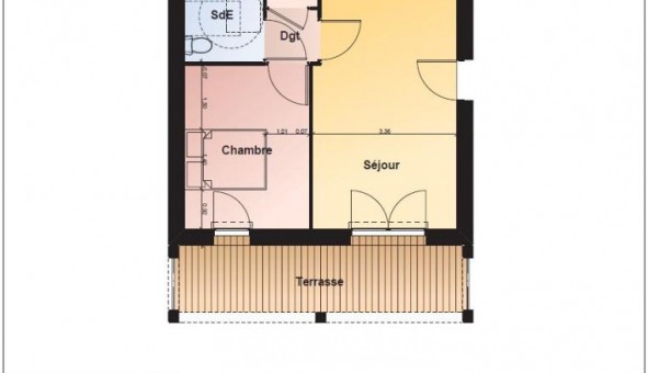 Logement tudiant T2 à Chasseneuil du Poitou (86360)