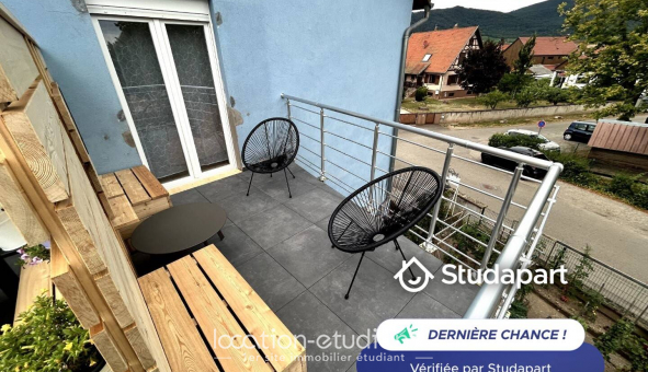 Logement �tudiant T2 &agrave; Ch�tenois (67730)