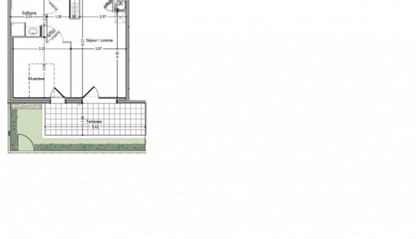 Logement �tudiant Location T2 Vide Ch�tillon sur Cluses (74300)