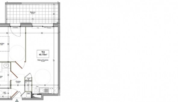 Logement �tudiant T2 &agrave; Ch�tillon sur Cluses (74300)