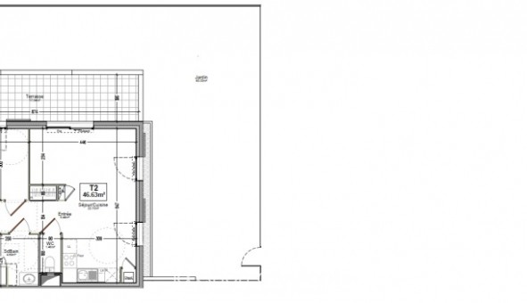Logement �tudiant T2 &agrave; Ch�tillon sur Cluses (74300)