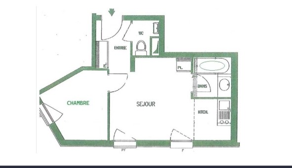 Logement �tudiant T2 &agrave; Ch�tillon (92320)