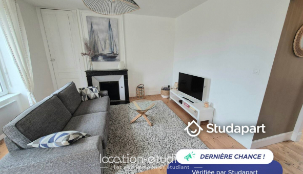 Logement tudiant T2 à Cherbourg Octeville (50100)