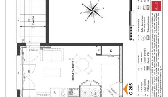 Logement tudiant Location T2 Vide Cholet (49280)