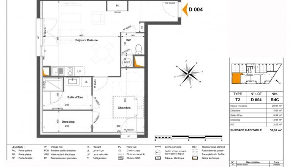Logement �tudiant T2 &agrave; Cholet (49280)