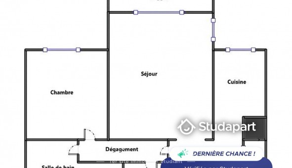 Logement tudiant T2 à Chorges (05230)