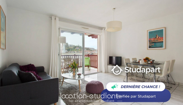 Logement tudiant T2 à Ciboure (64500)
