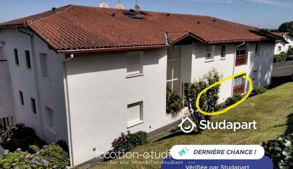 Logement tudiant T2 à Ciboure (64500)