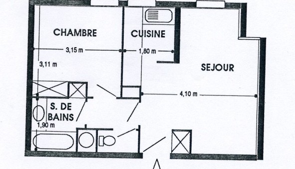 Logement �tudiant T2 &agrave; Clairefontaine en Yvelines (78120)