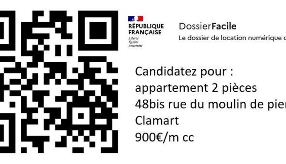 Logement �tudiant T2 &agrave; Clamart (92140)