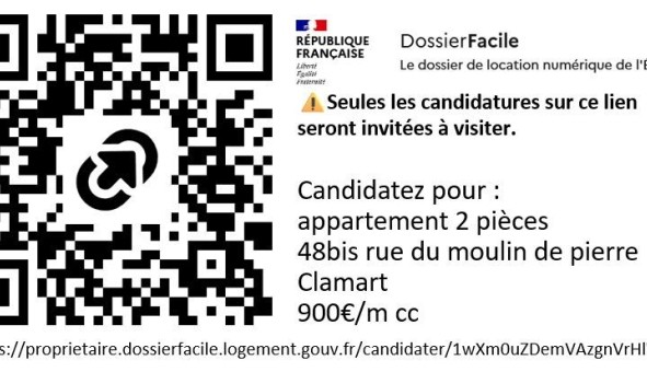Logement �tudiant T2 &agrave; Clamart (92140)