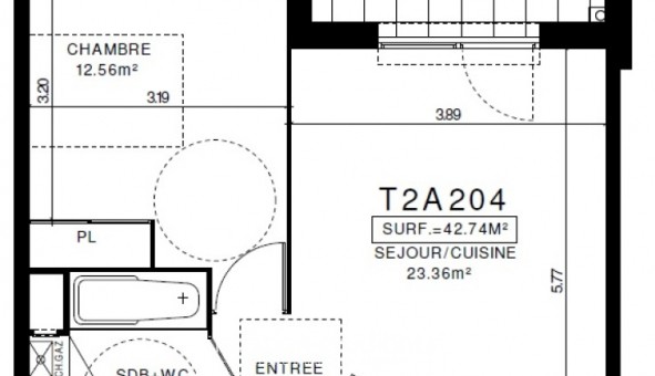 Logement tudiant T2 à Clermont Ferrand (63000)