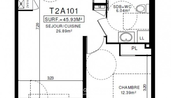 Logement tudiant T2 à Clermont Ferrand (63000)