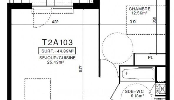 Logement tudiant T2 à Clermont Ferrand (63000)