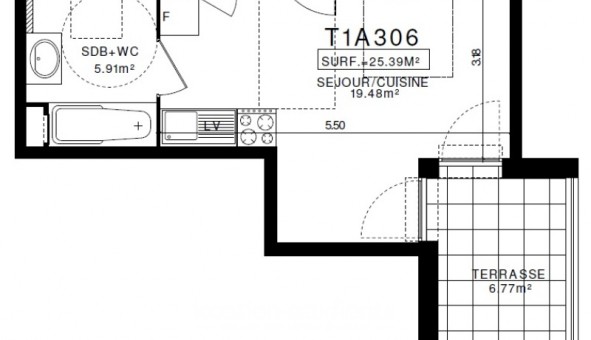 Logement tudiant T2 à Clermont Ferrand (63000)