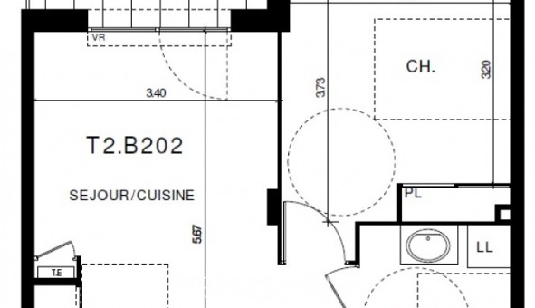 Logement tudiant T2 à Clermont Ferrand (63000)