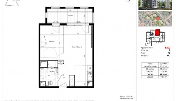 Logement tudiant T2 à Clermont Ferrand (63000)