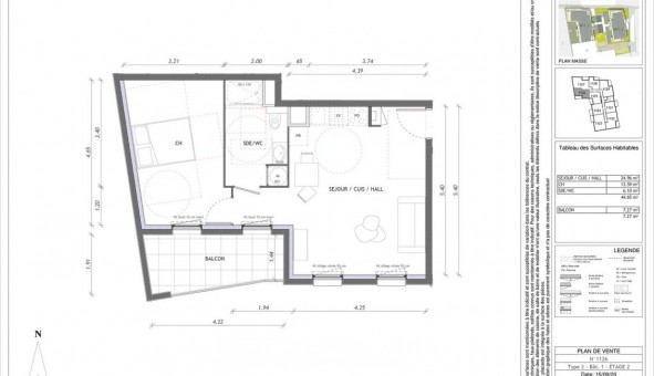 Logement tudiant T2 à Clermont Ferrand (63000)