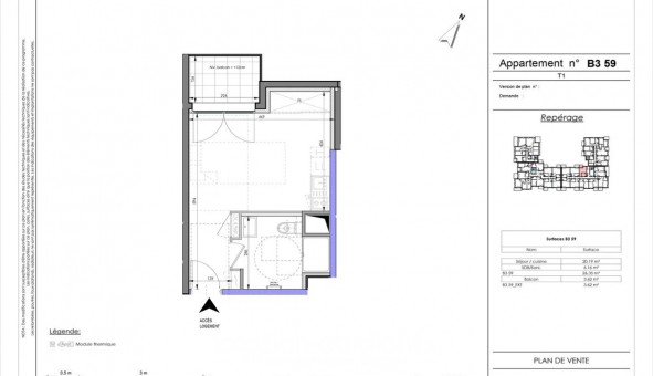 Logement tudiant T2 à Clermont Ferrand (63000)